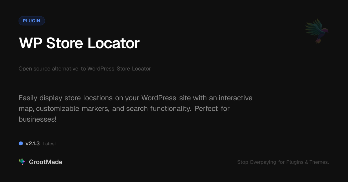 Preview of WP Store Locator