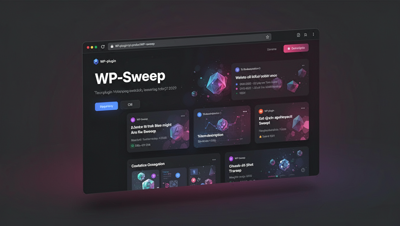 Preview of WP-Sweep
