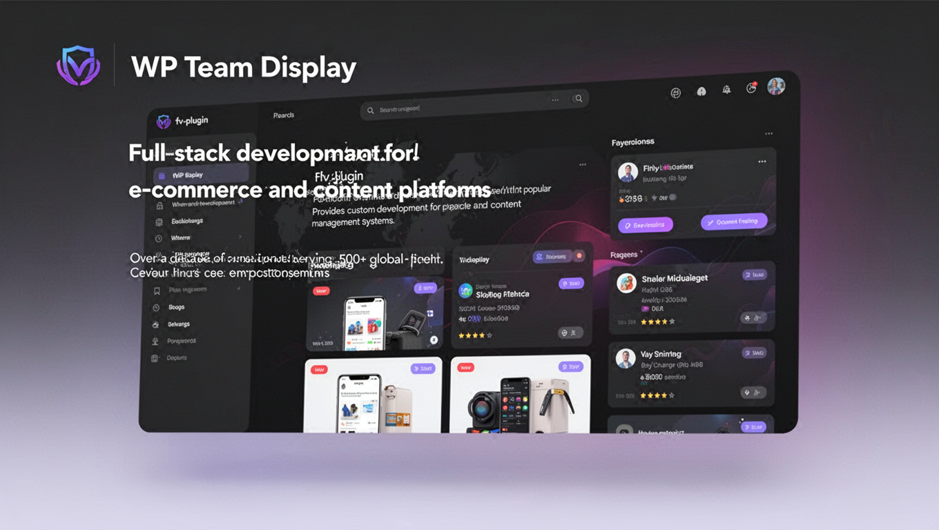 Preview of WP Team Display