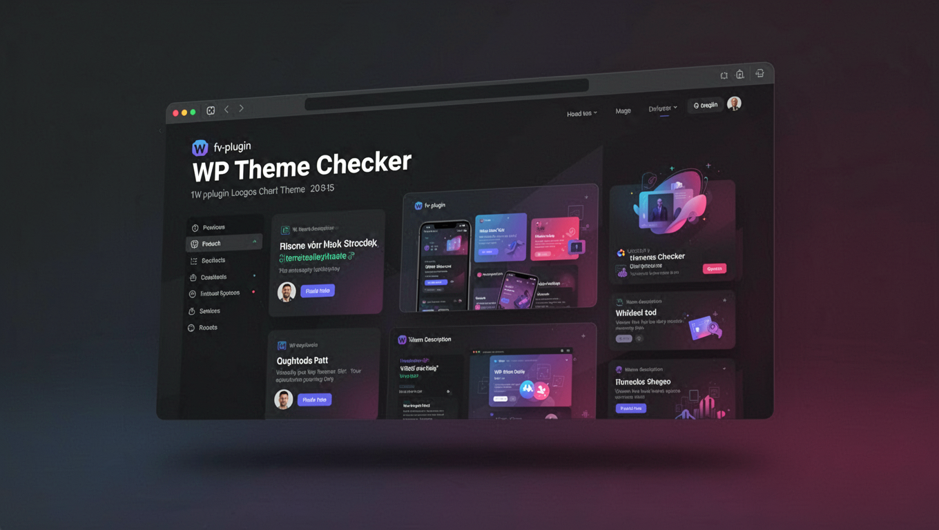 Preview of WP Theme Checker
