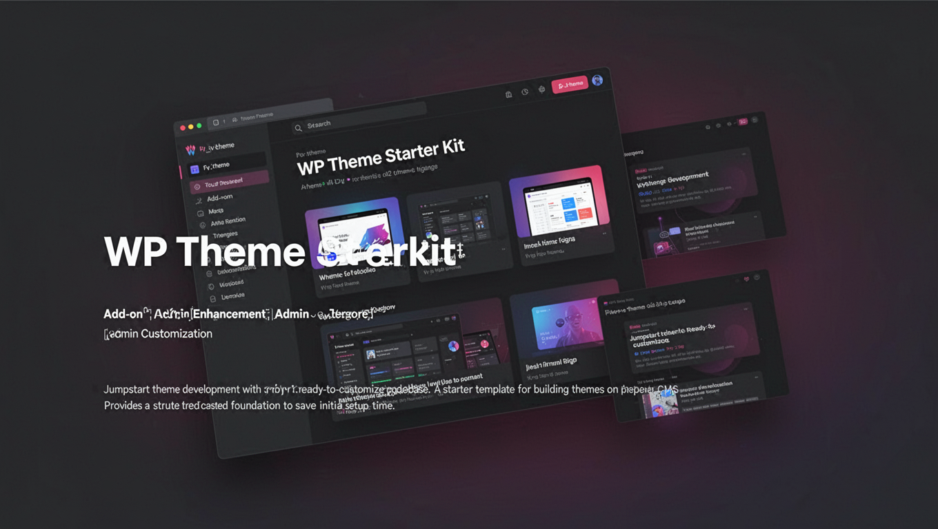 Preview of WP Theme Starter Kit