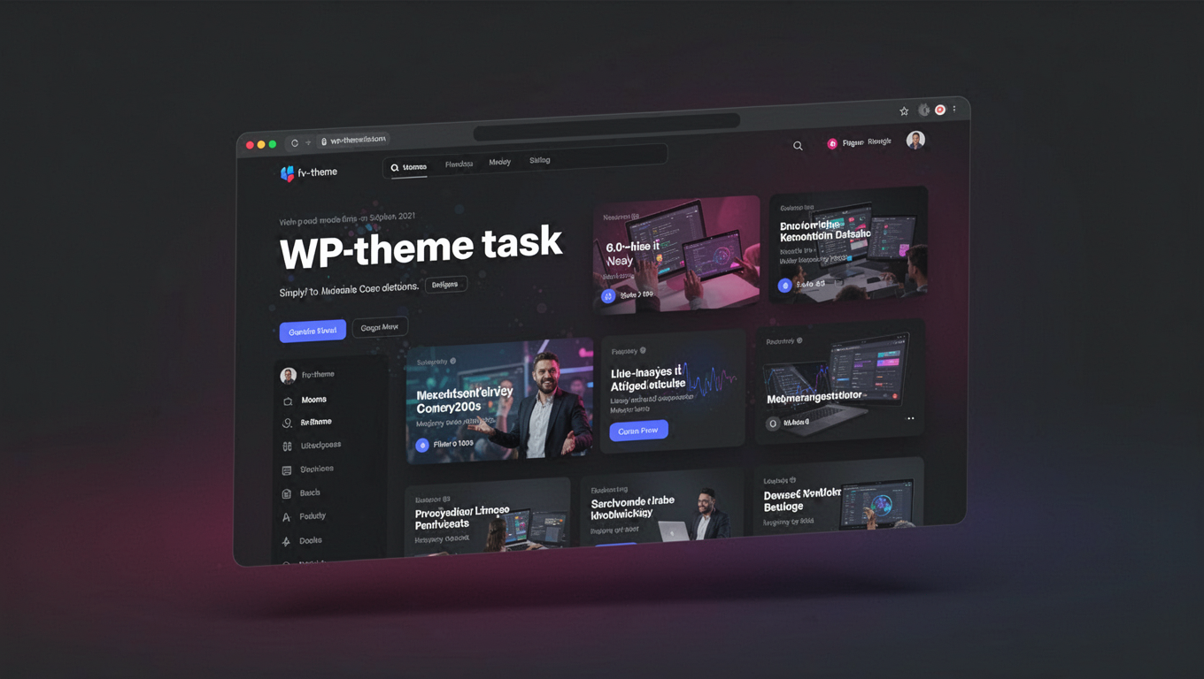 Preview of WP-theme-task
