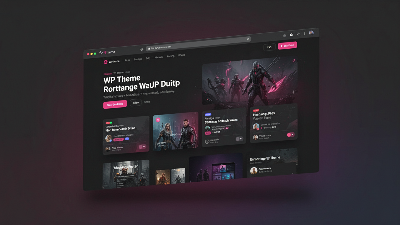 Preview of WP Theme