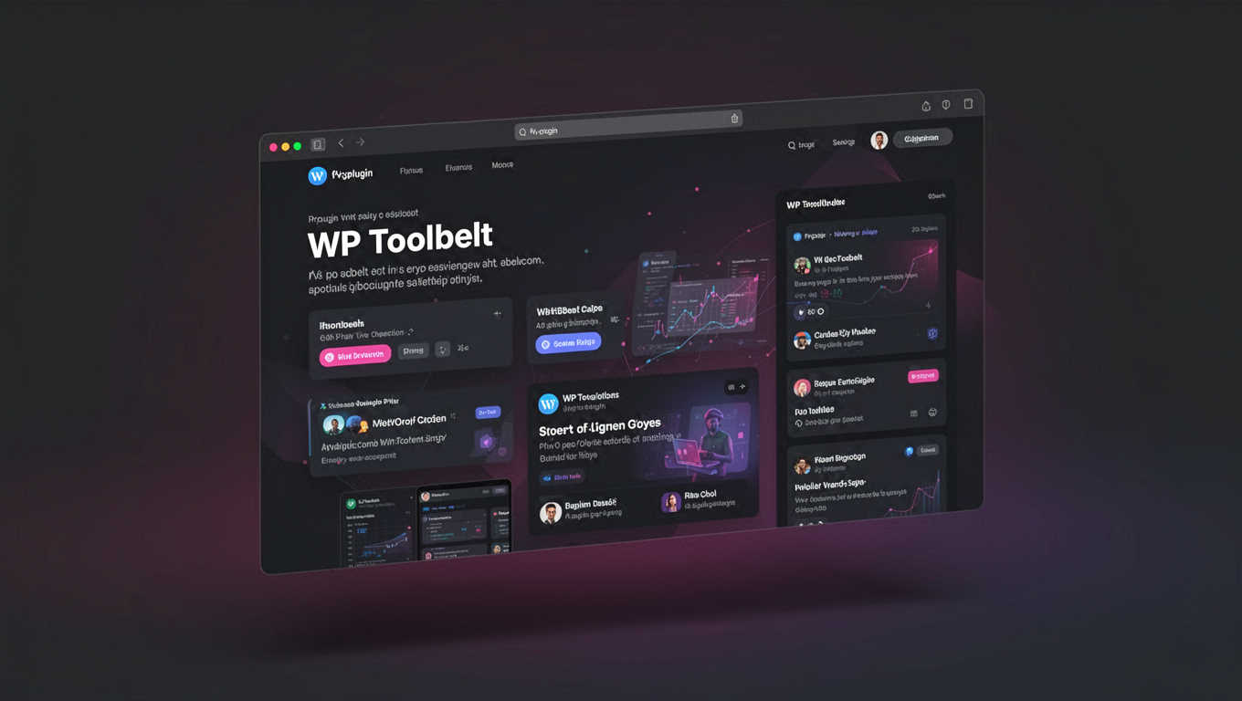 Preview of WP Toolbelt