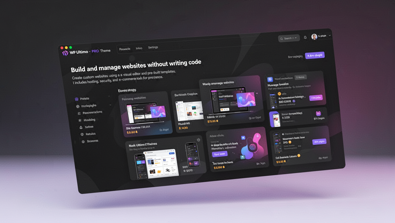 Preview of WP Ultimo - PRO Theme