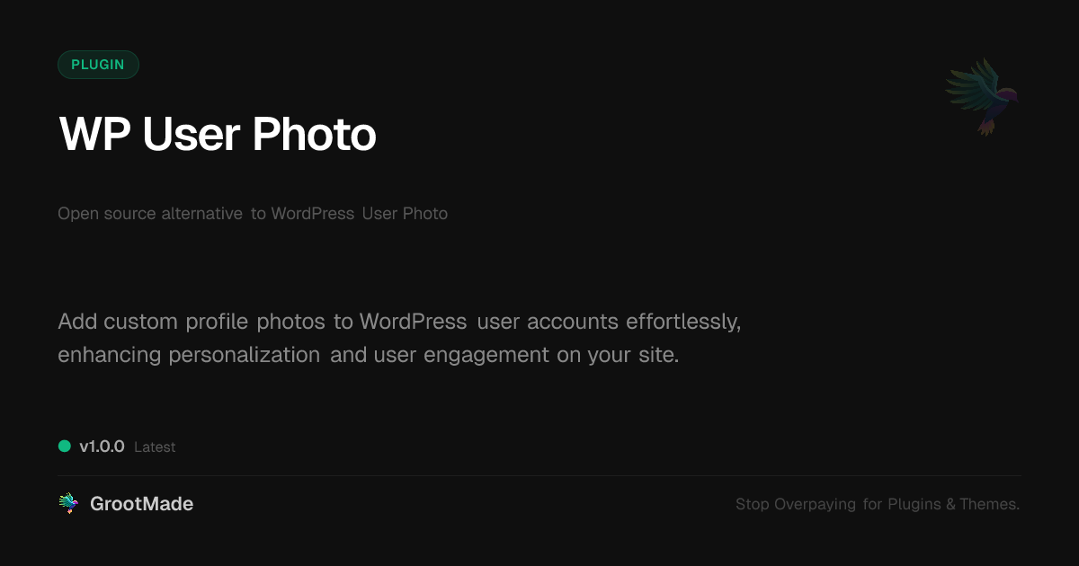 Preview of WP User Photo