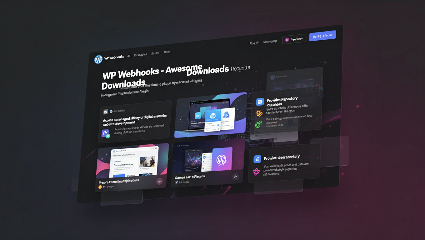 Preview of WP Webhooks - Awesome Downloads
