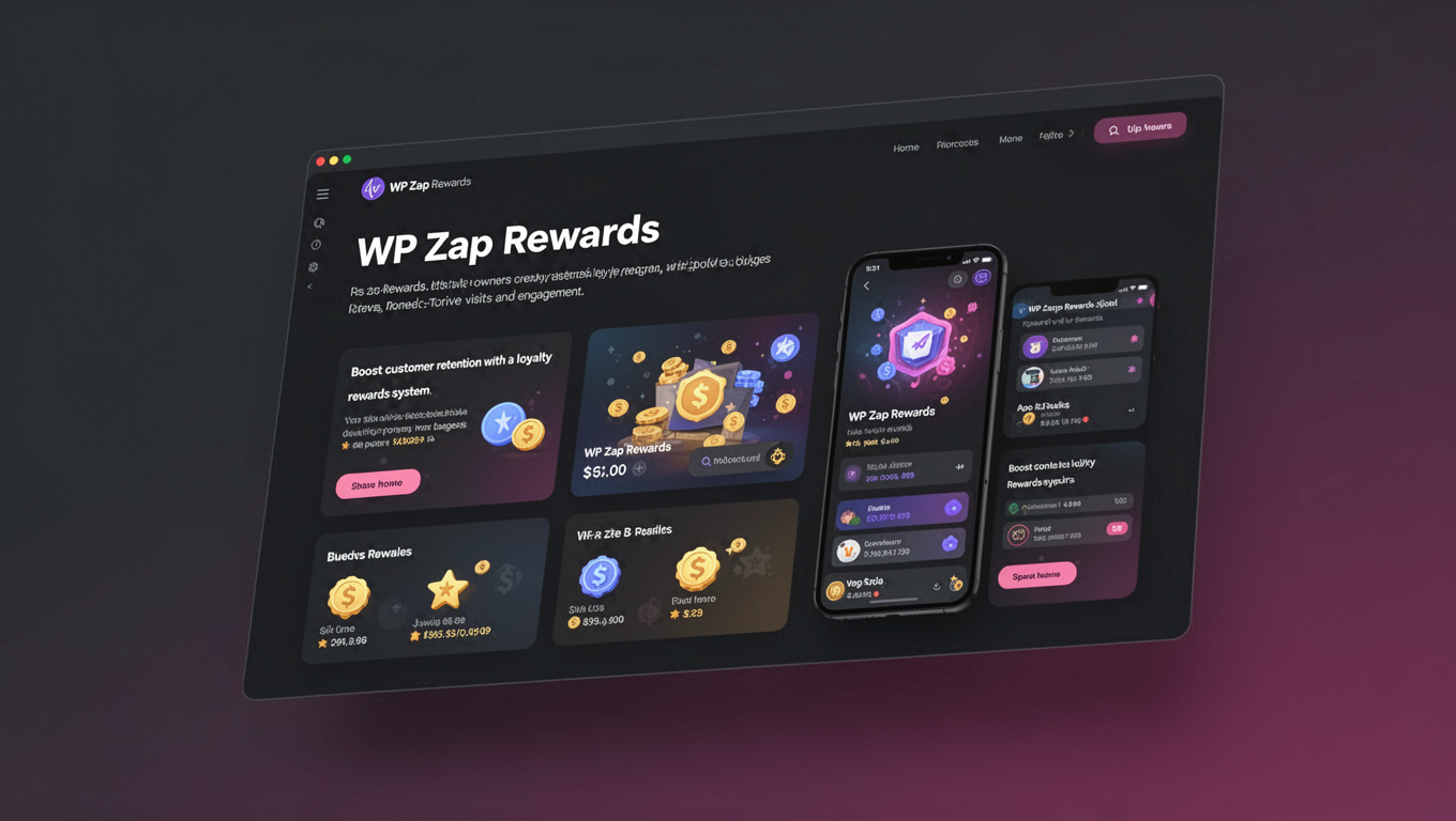 Preview of WP Zap Rewards