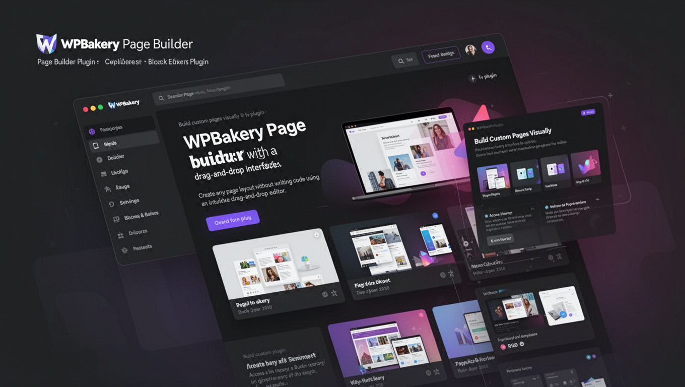 Preview of WPBakery Page Builder