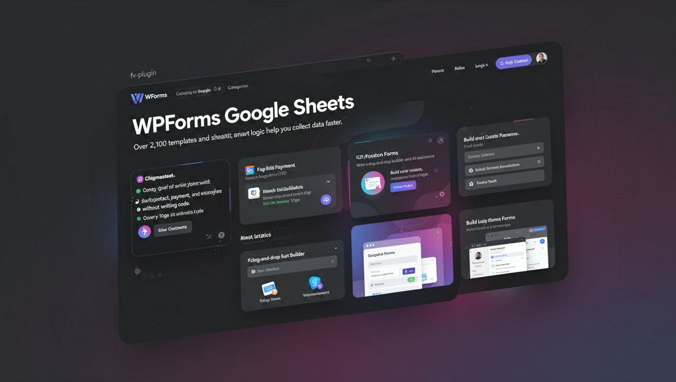 Preview of WPForms Google Sheets