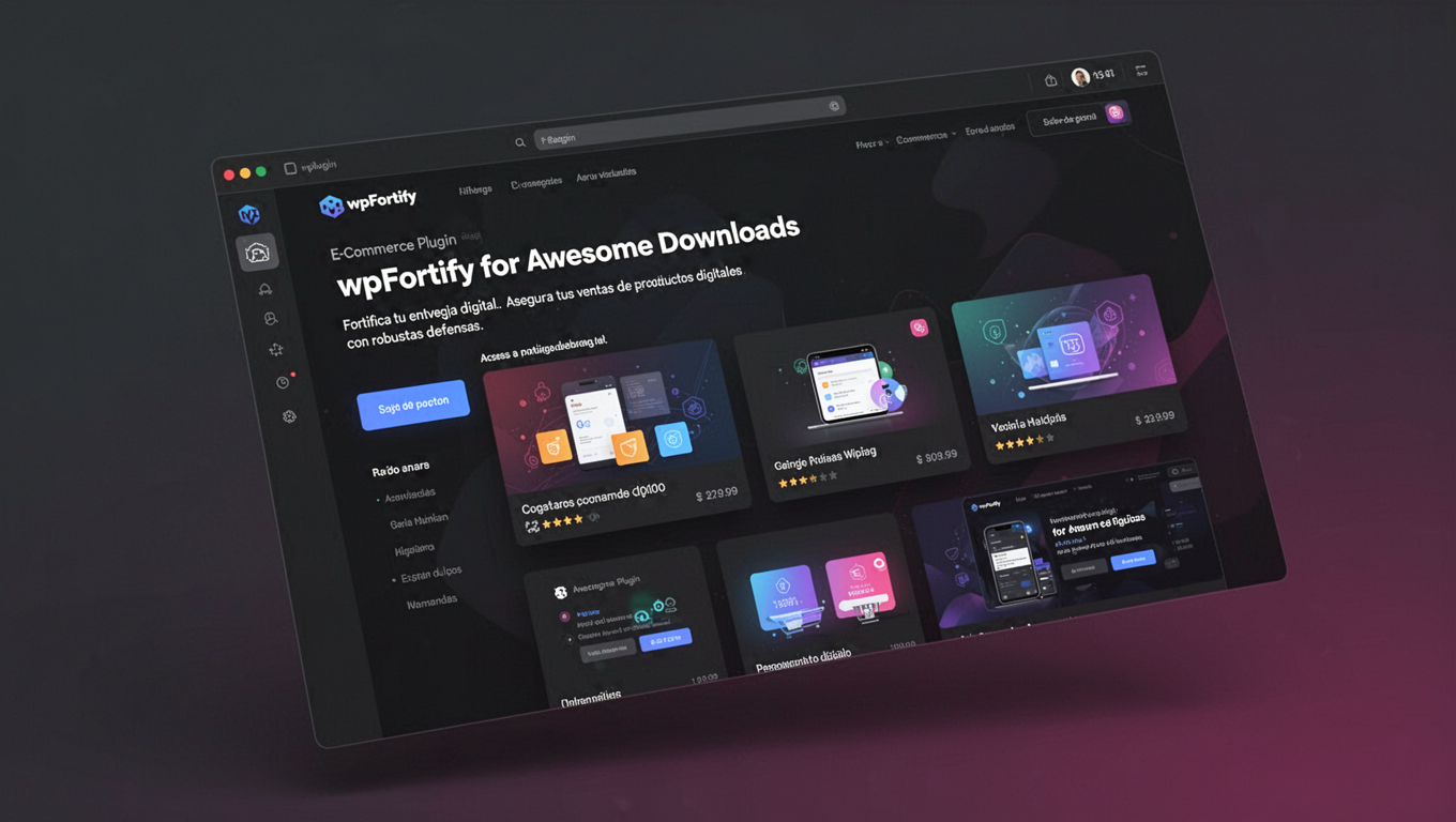 Preview of wpFortify for Awesome Downloads