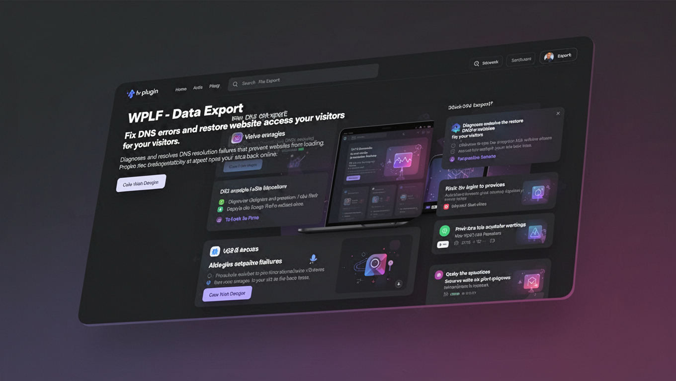 Preview of WPLF - Data Export