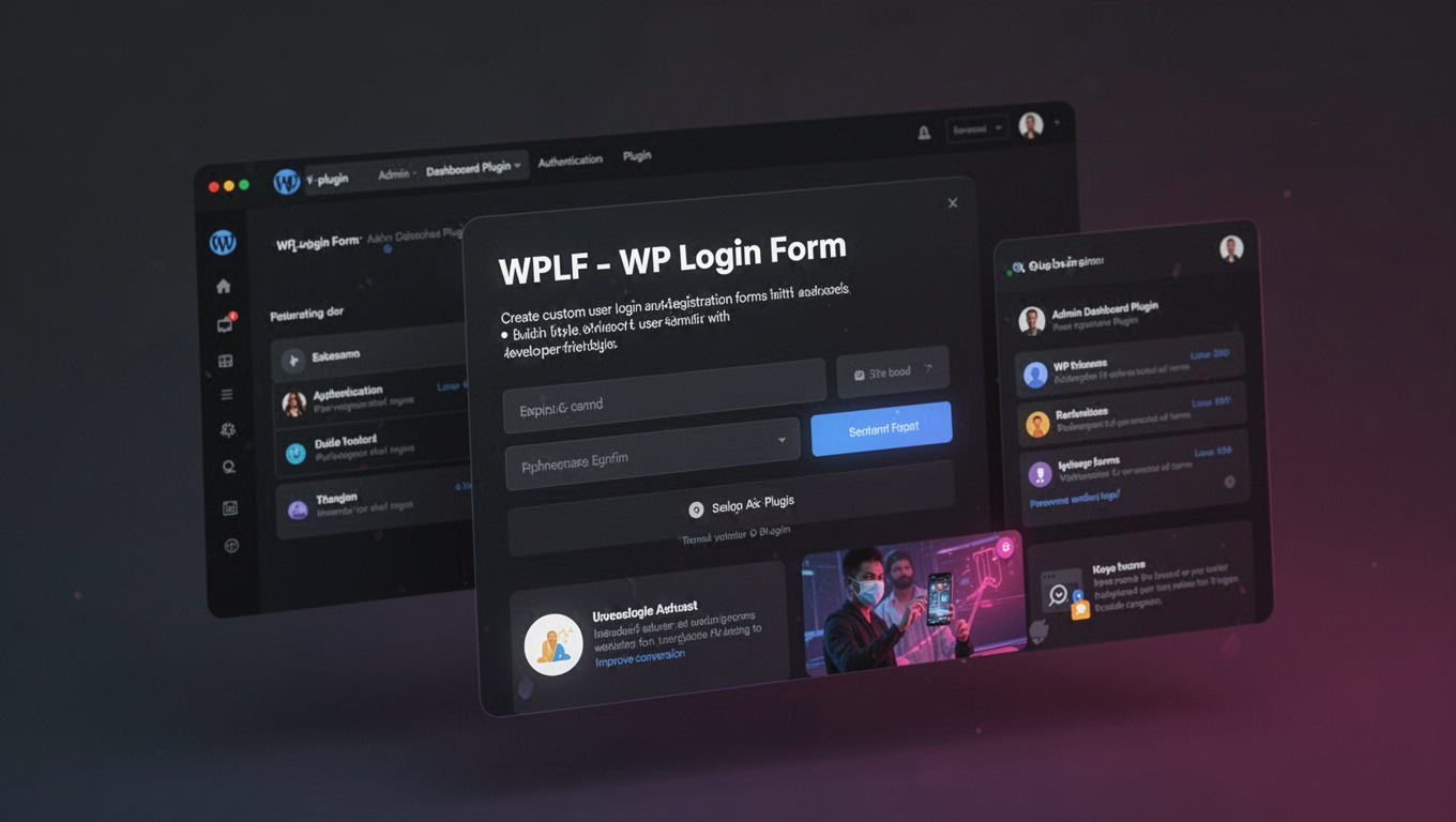 Preview of WPLF - WP Login Form