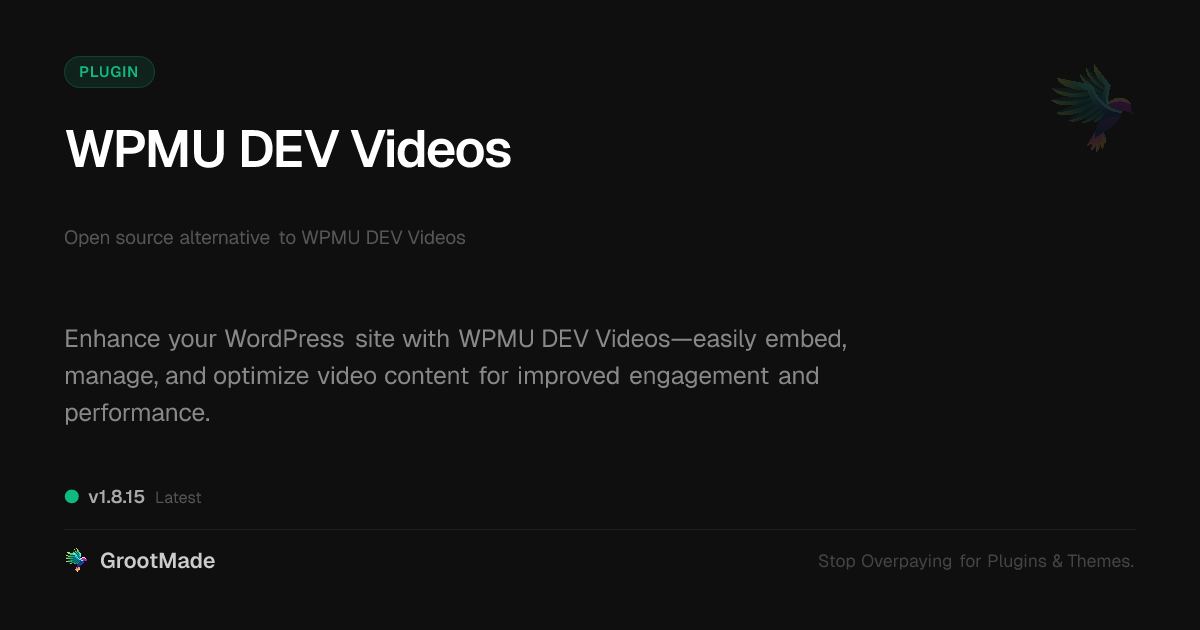 Preview of WPMU DEV Videos