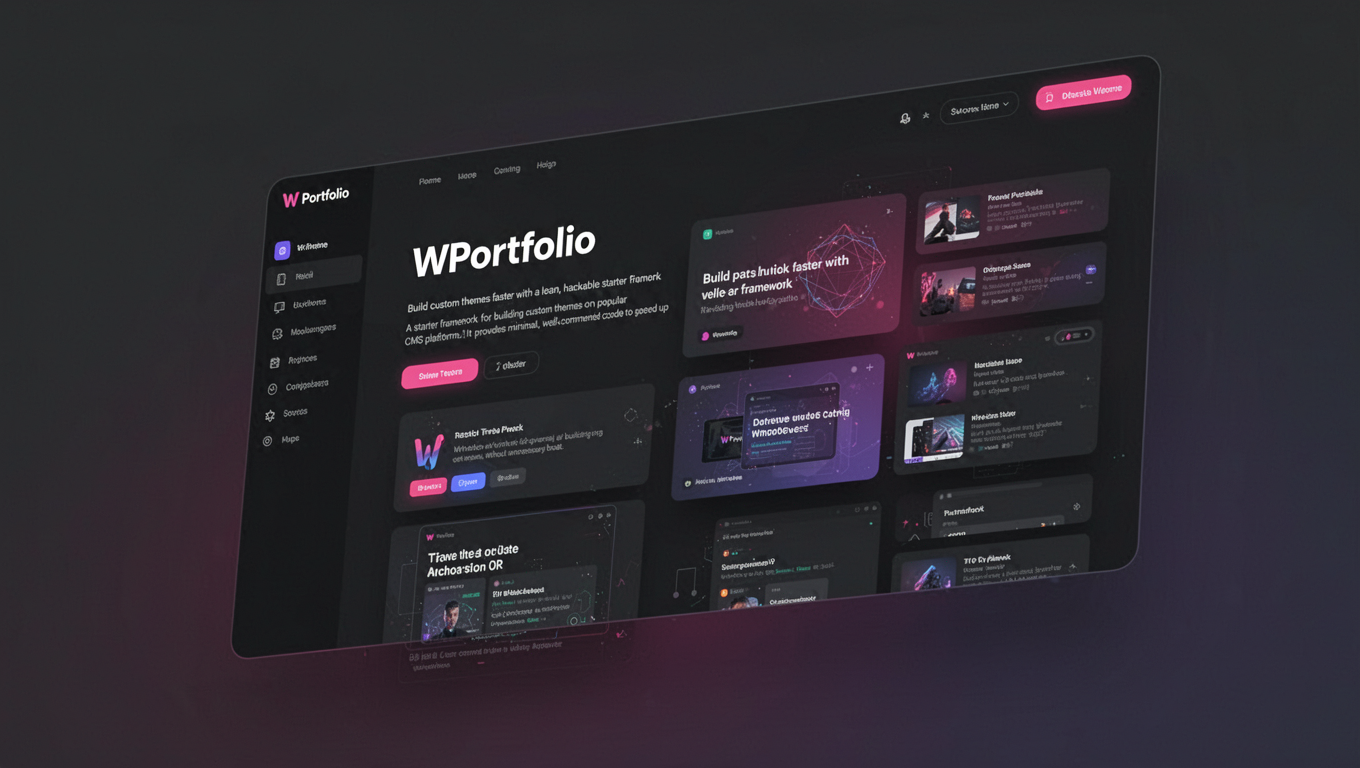 Preview of WPortfolio