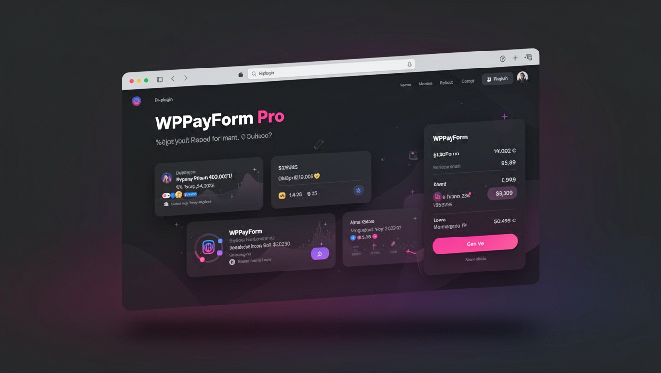 Preview of WPPayForm Pro