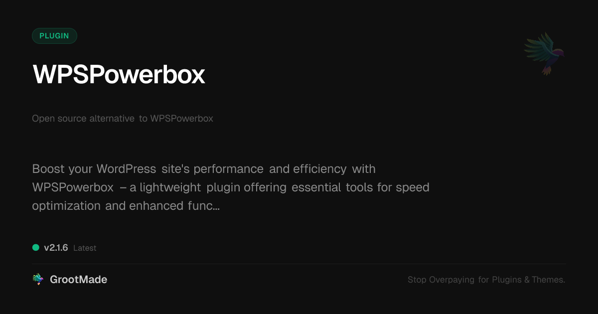 Preview of WPSPowerbox