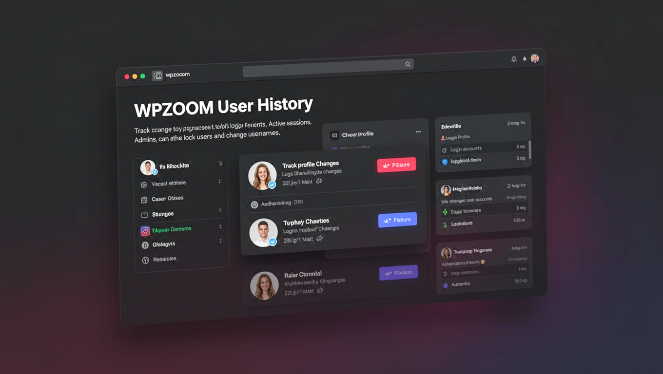 Preview of WPZOOM User History