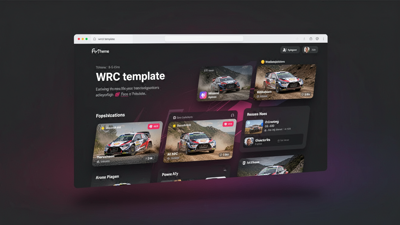 Preview of WRC template