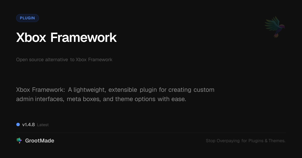 Preview of Xbox Framework