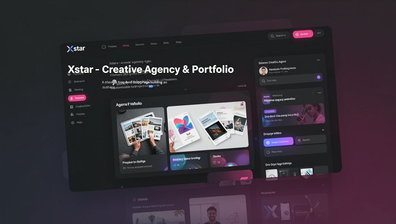 Preview of Xstar - Creative Agency & Portfolio
