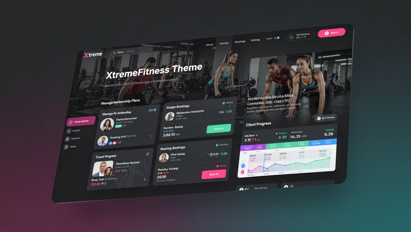 Preview of XtremeFitness Theme