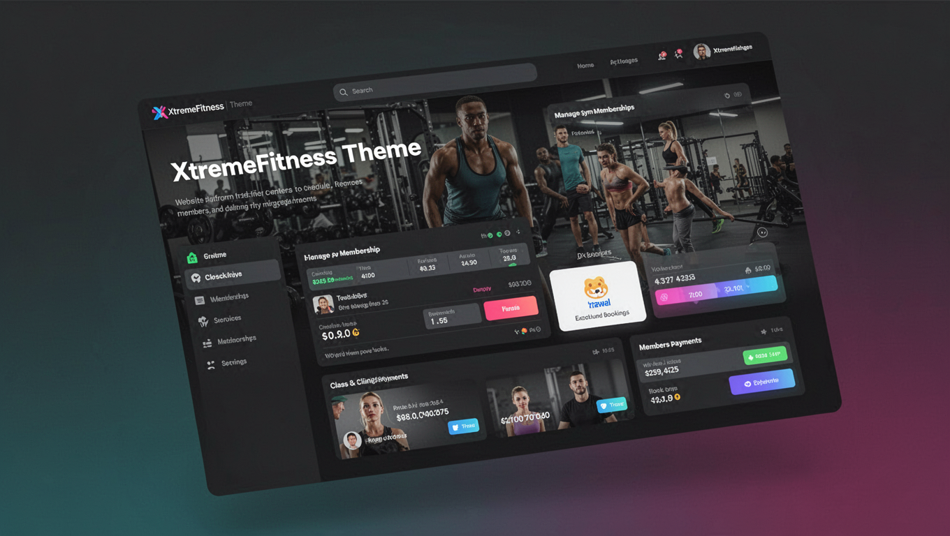 Preview of XtremeFitness Theme