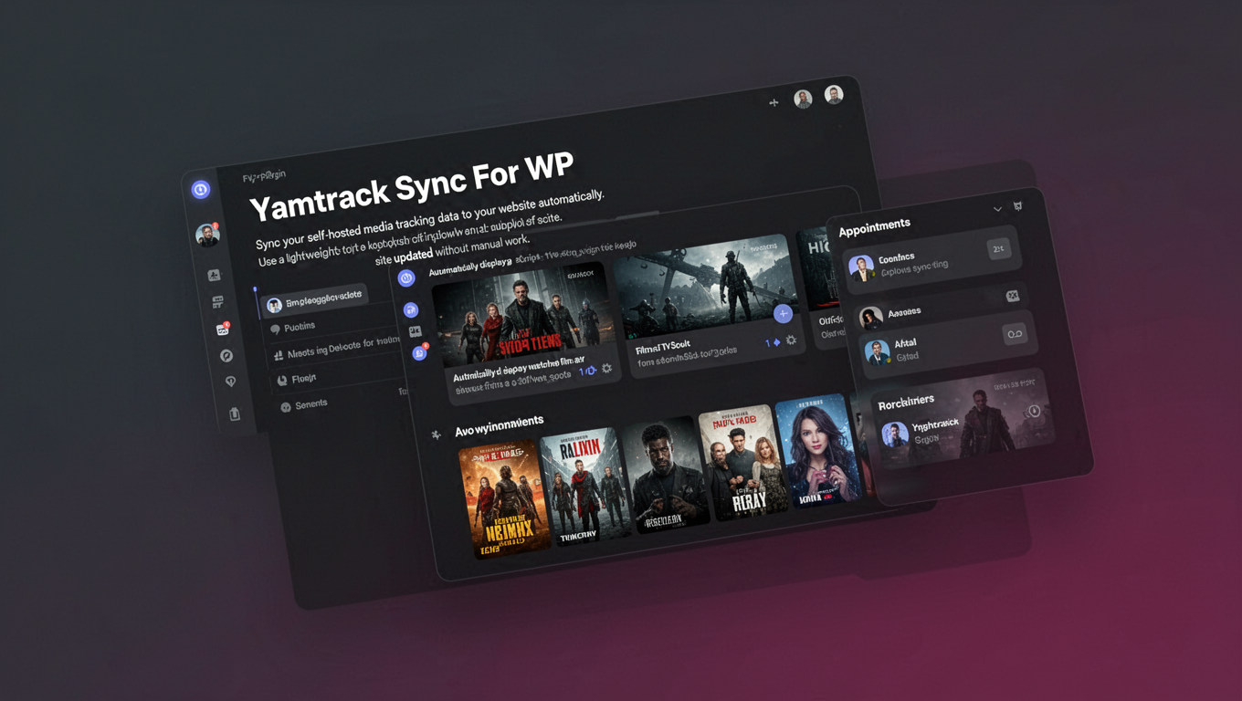 Preview of Yamtrack Sync For WP