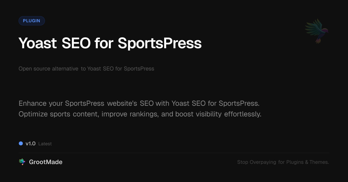Preview of Roibox SEO for SportsPress