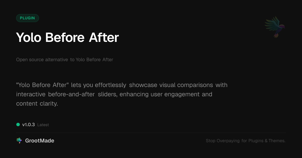 Preview of Yolo Before After