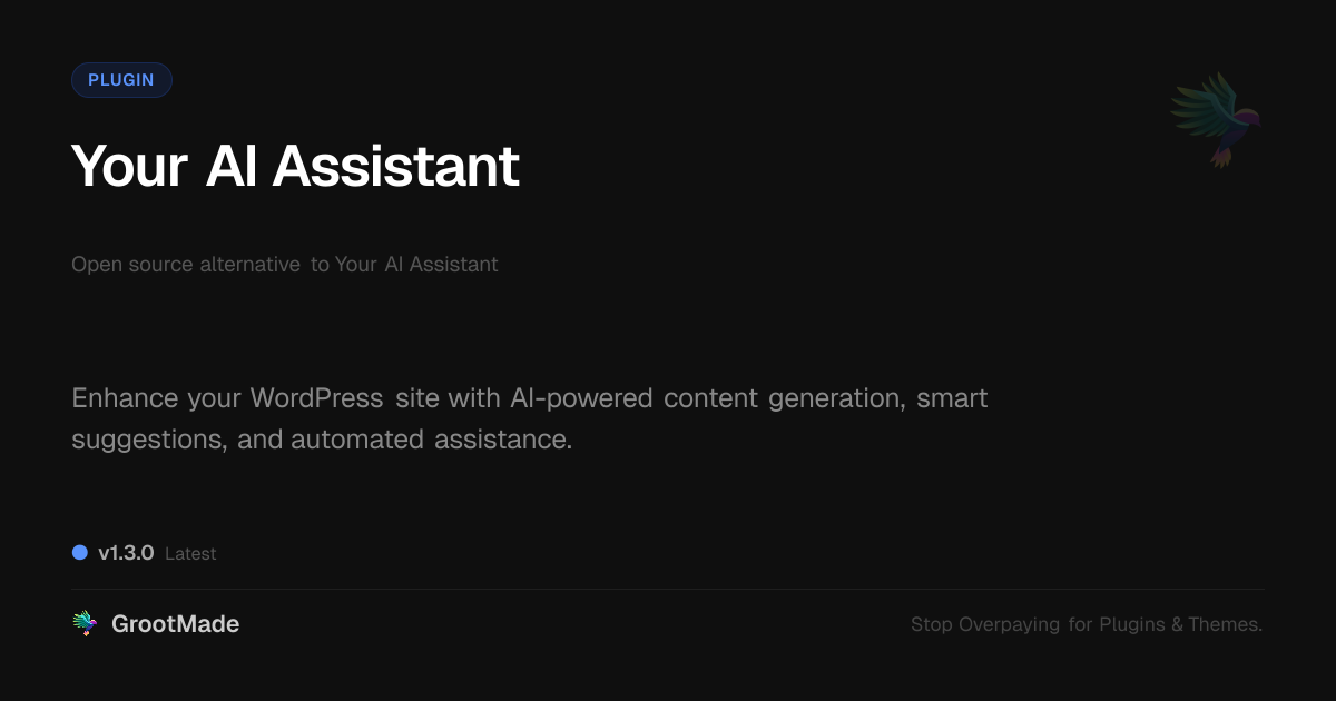 Preview of Your AI Assistant