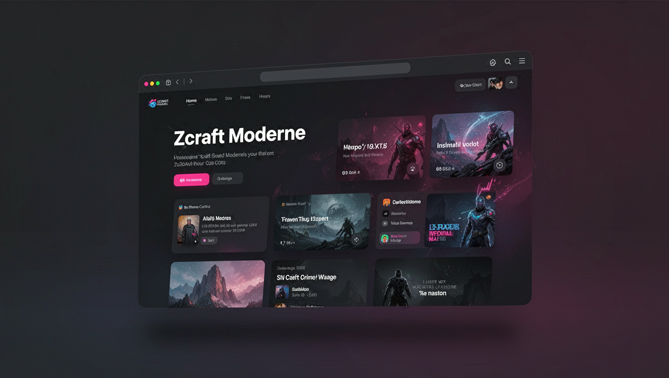 Preview of Zcraft Moderne