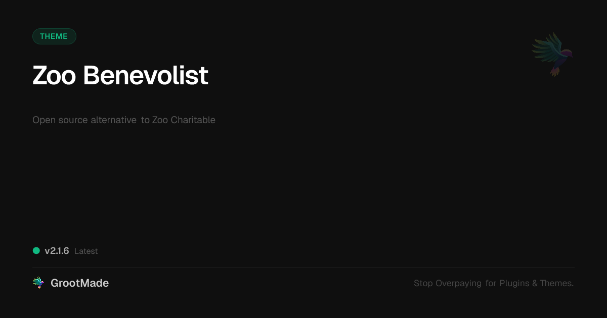 Preview of Zoo Benevolist