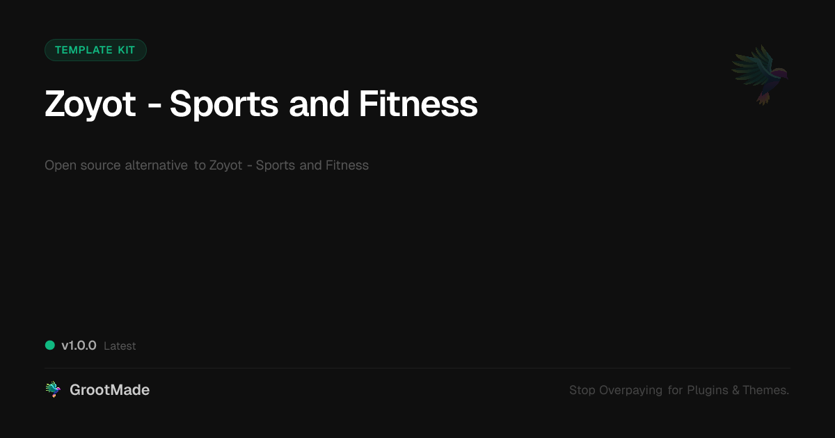 Preview of Zoyot - Sports and Fitness