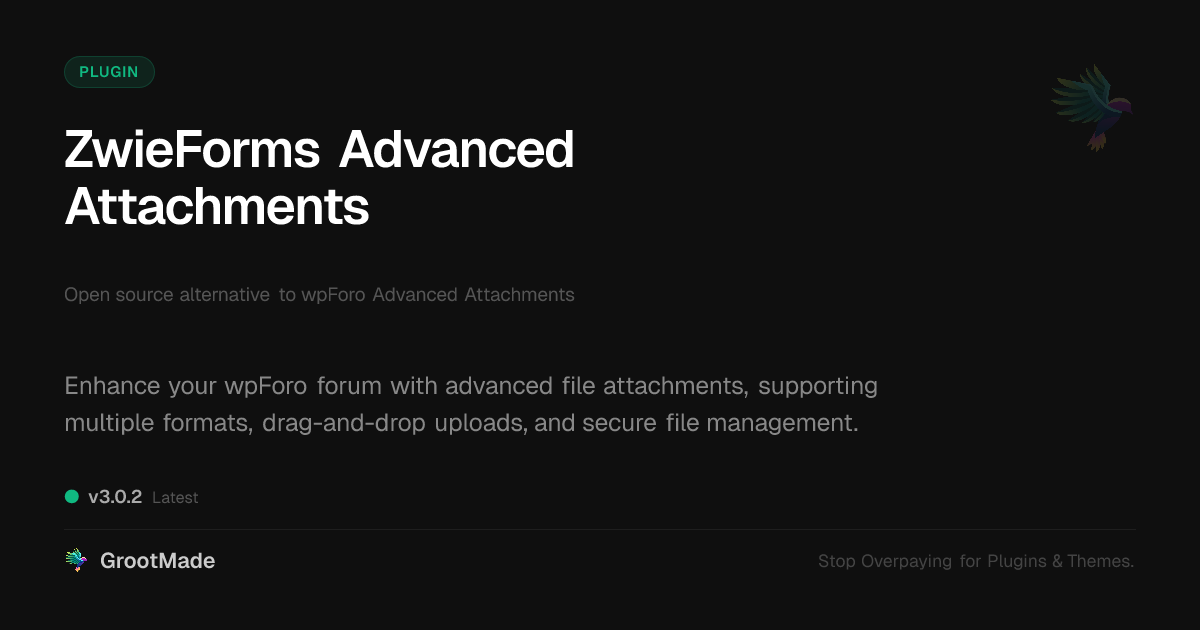 Preview of ZwieForms Advanced Attachments