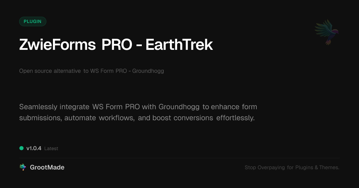 Preview of ZwieForms PRO - EarthTrek