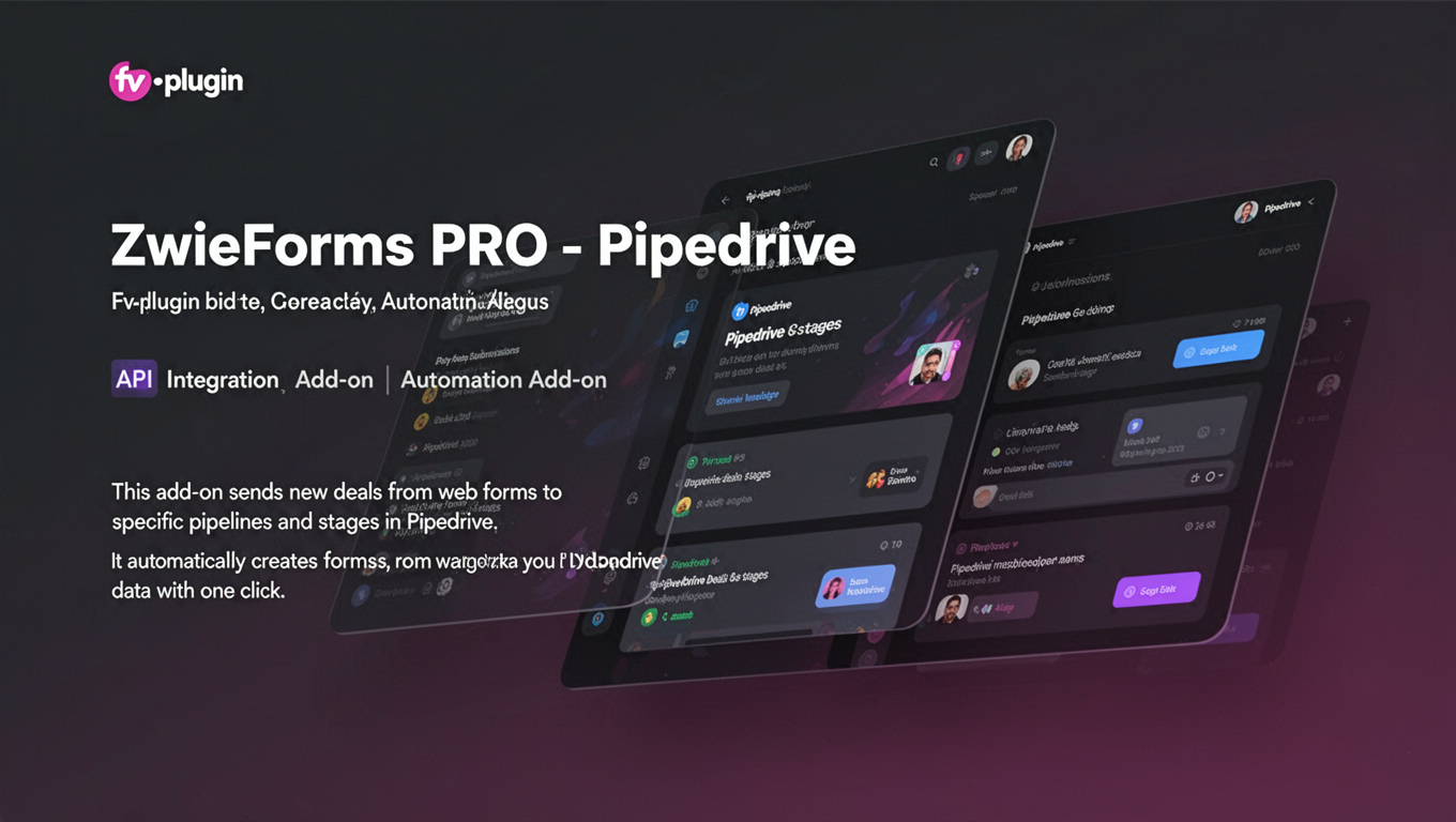 Preview of ZwieForms PRO - Pipedrive