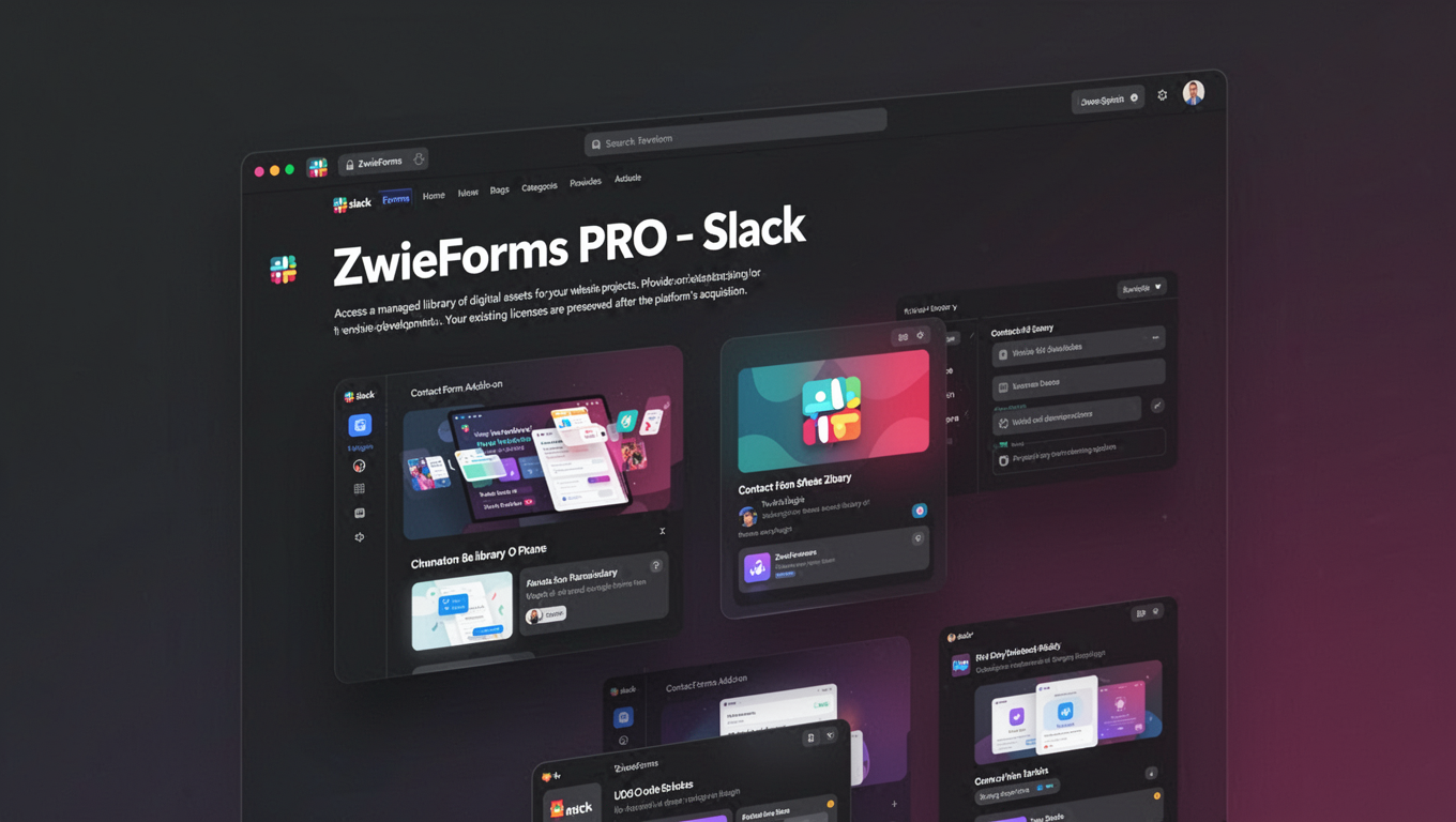 Preview of ZwieForms PRO - Slack