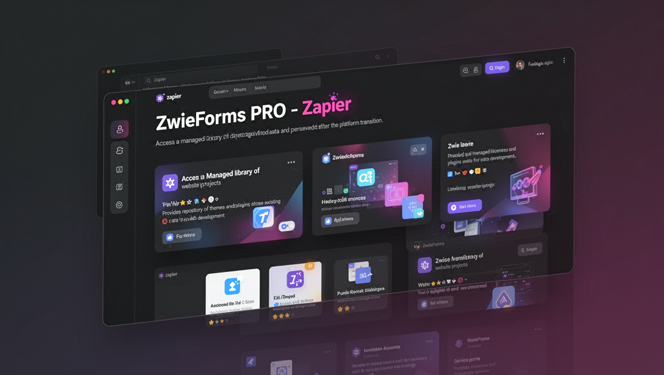 Preview of ZwieForms PRO - Zapier