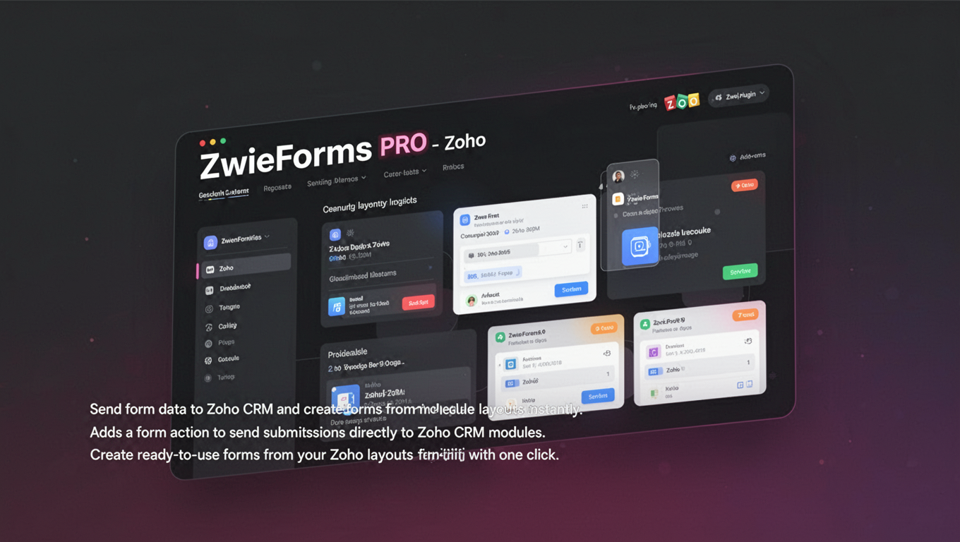 Preview of ZwieForms PRO - Zoho