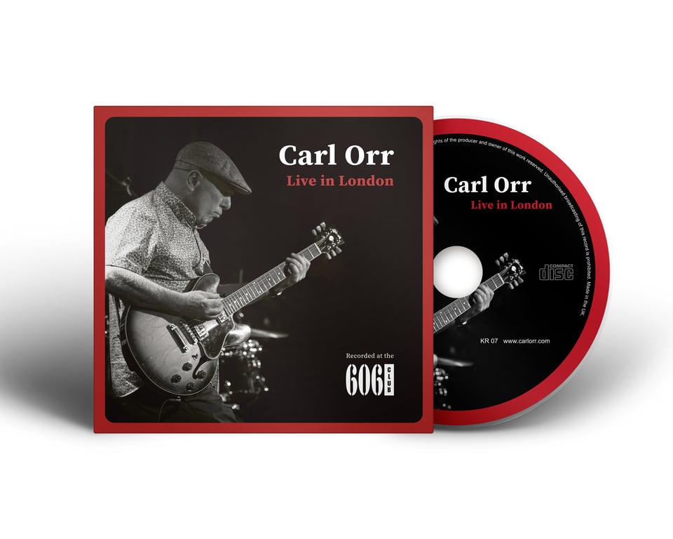 Melbourne launch of CARL ORR's LIVE IN LONDON album