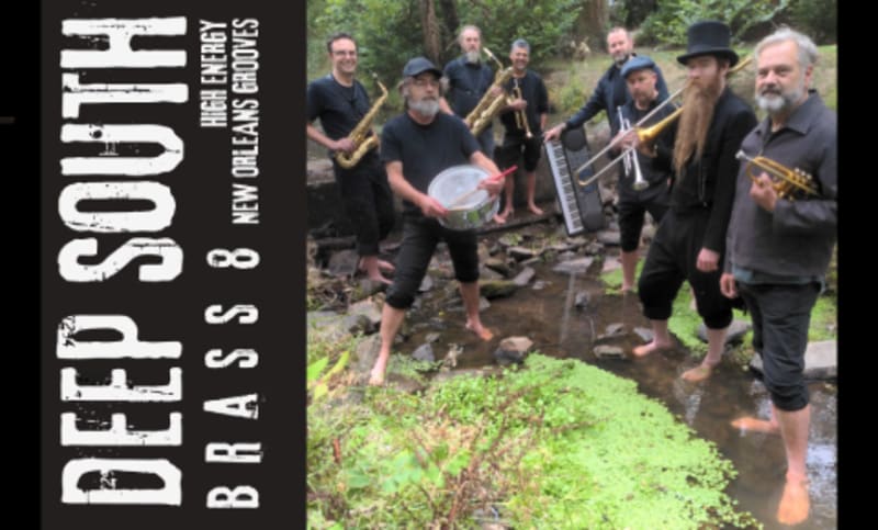 DEEP SOUTH BRASS 8 BAND - 'High Energy New Orleans grooves'