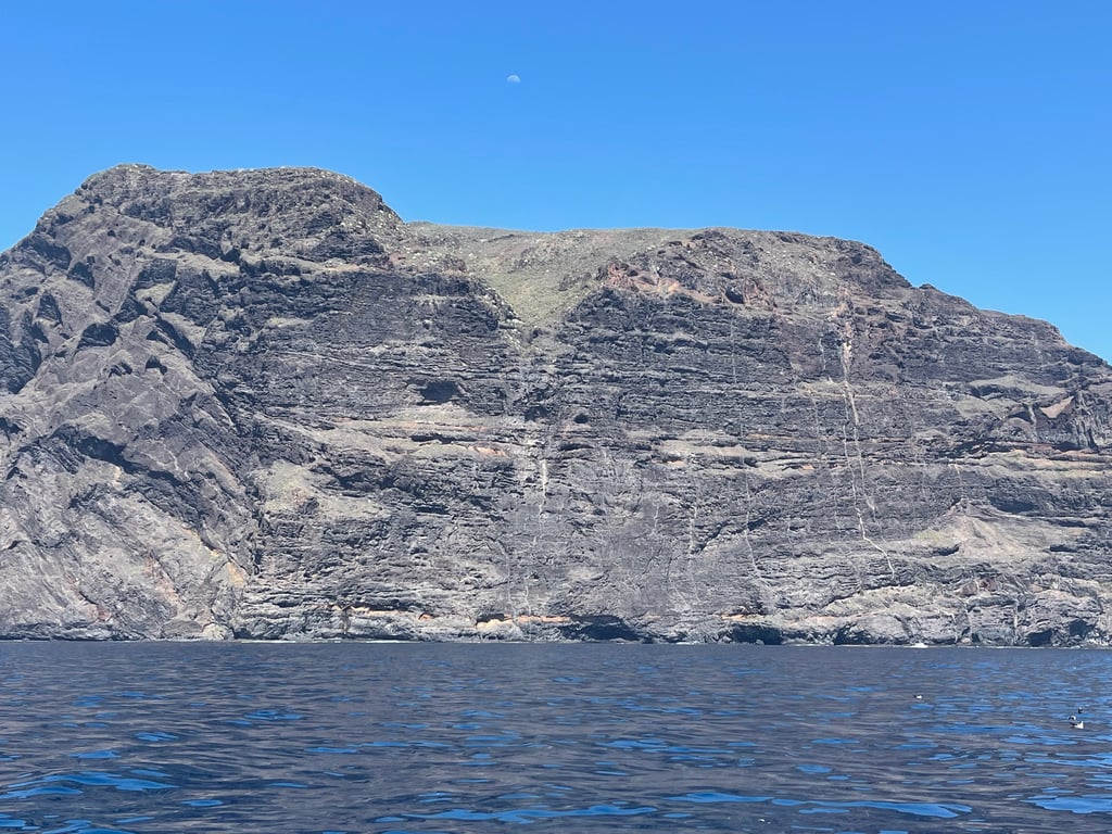 Majestic Los Gigantes Cliffs Under a Clear Sky