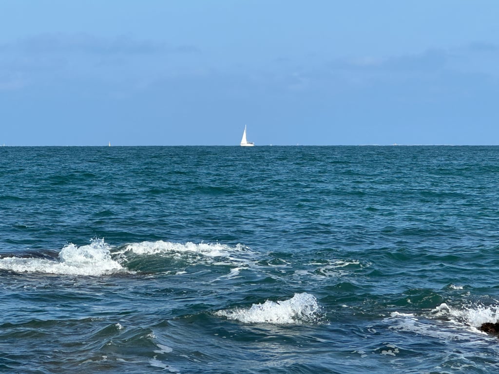 Sailboat on the Horizon