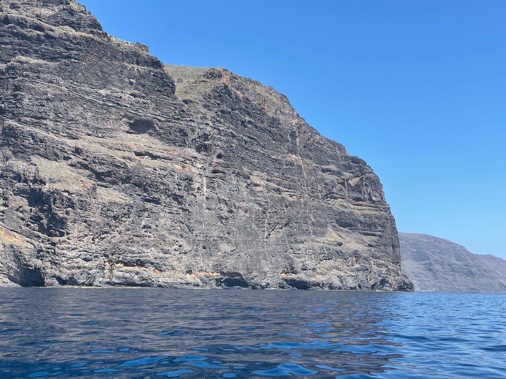 Majestic Los Gigantes Cliffs Towering Over the Atlantic