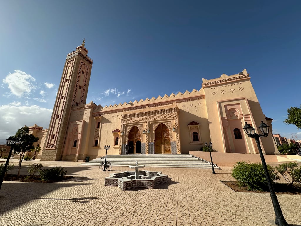 Grand Mosque in Tinghir, Morocco
