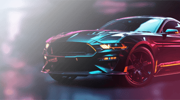 Unlim Casino VIP Program: luxury sports car in a dark cinematic setting, representing high-tier VIP rewards, prestige benefits, and exclusive casino privileges.