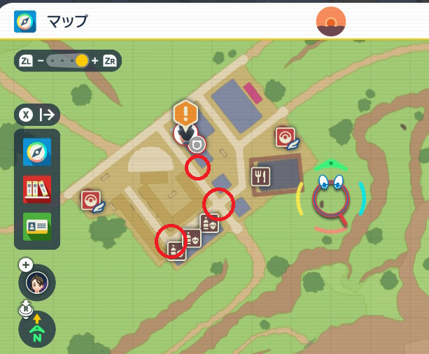 トレーナーの居場所