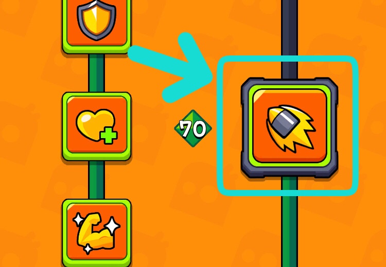 大きいアイコンをタップする