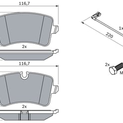 plaquettes de frein avant audi